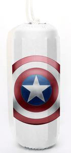 Captain America- White - Flexifabrics Marine