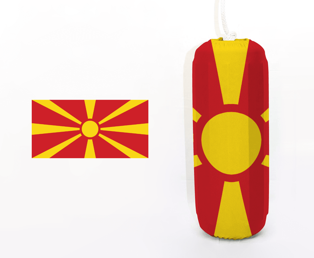 Flag of North Macedonia - Flexifabrics Marine