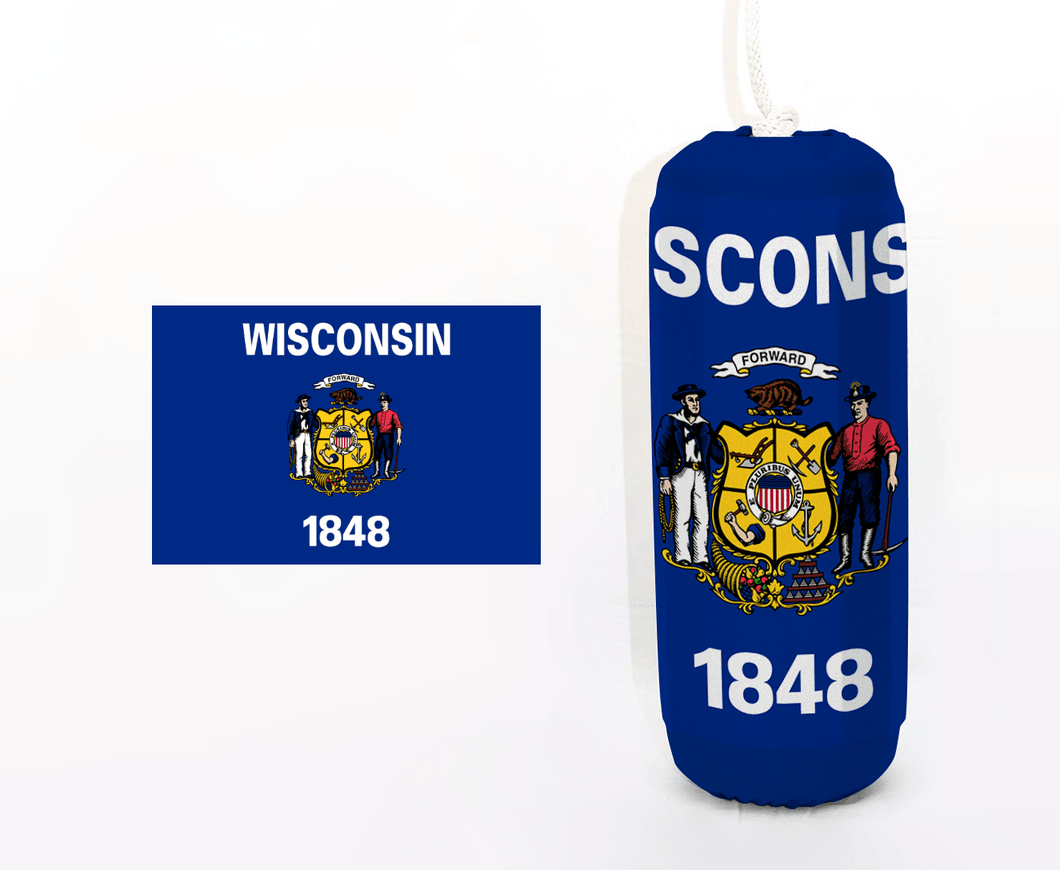 Wisconsin State Flag - Flexifabrics Marine