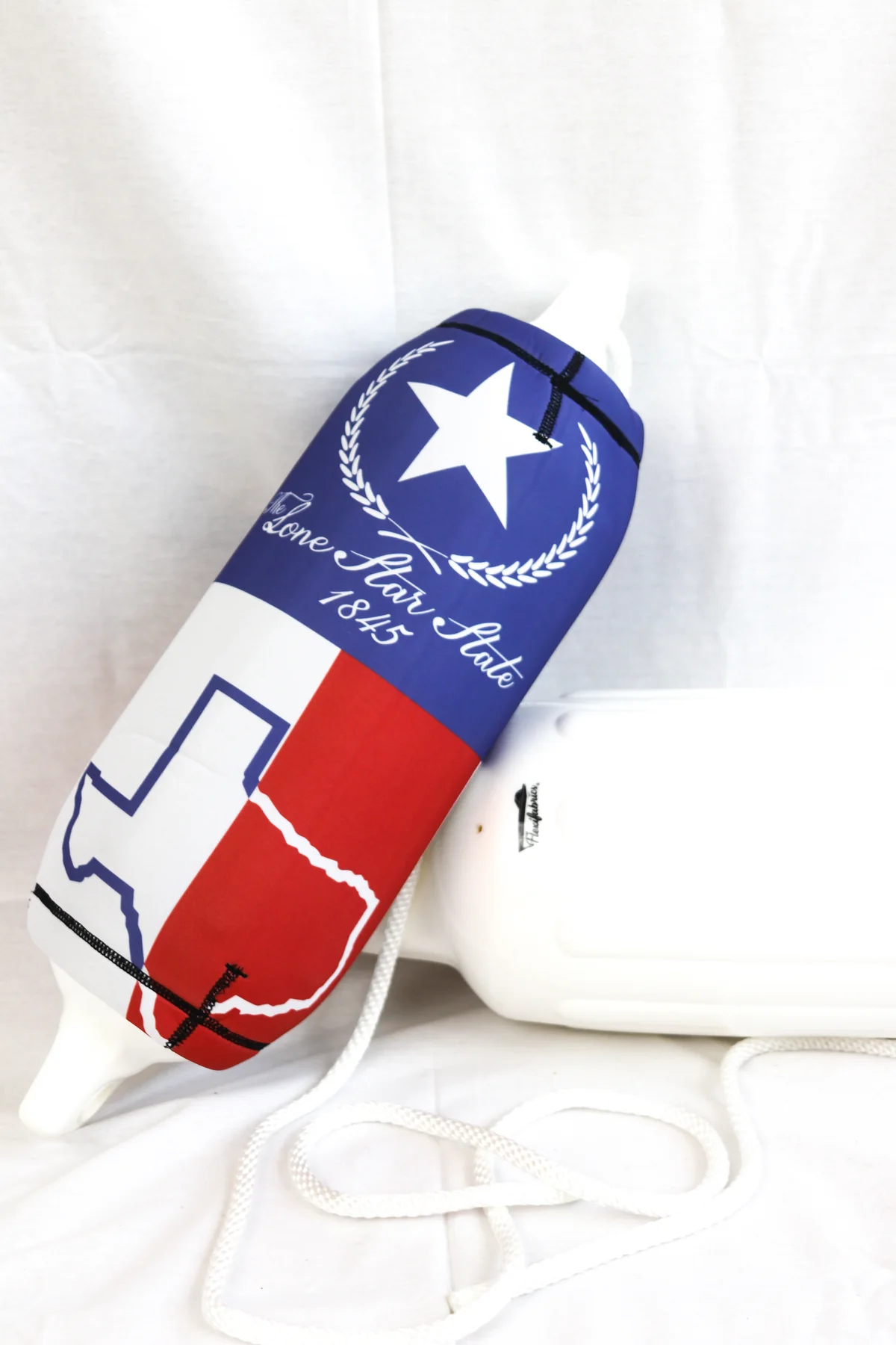 Texas Lone Star custom FenderSox photographed against a white studio background