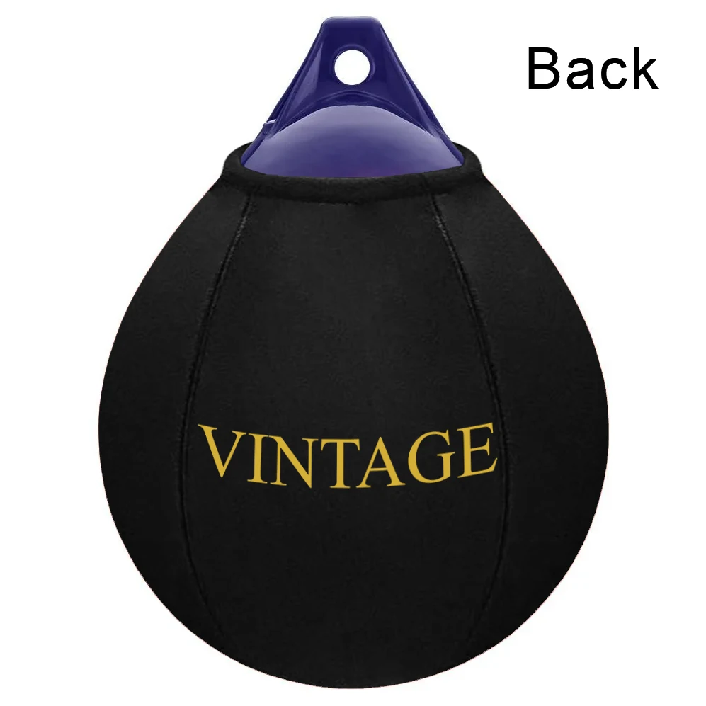 Vintage FenderSox™ — black colorway with gold wordmark, back view
