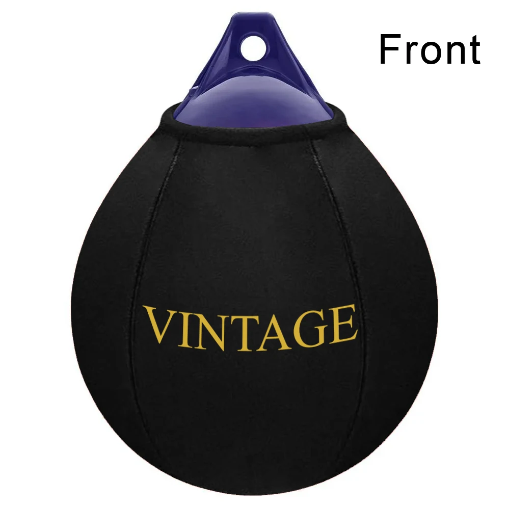 Vintage FenderSox™ — black colorway with gold wordmark, front view